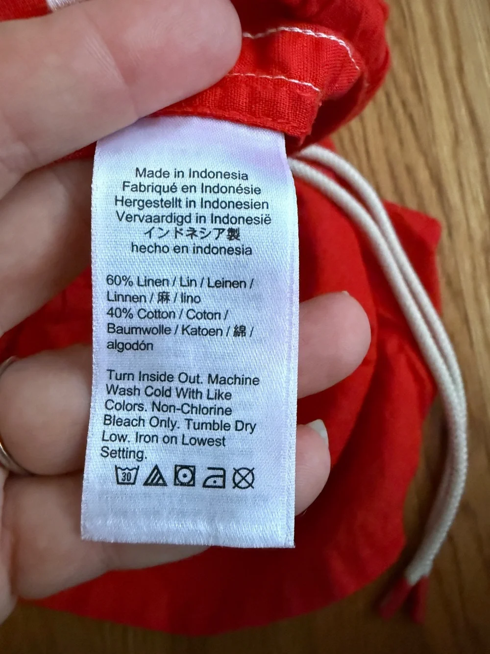 J. Crew red nautical casual warm weather shorts Small